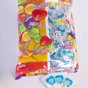 Piruleta corazón pintalenguas bolsa