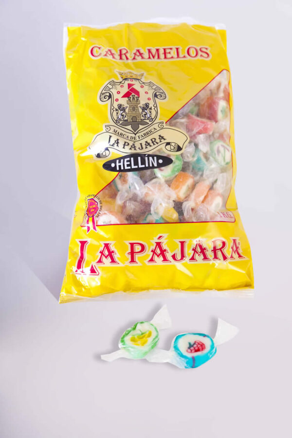 Caramelo rock "frutas"